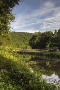 Seilhängebrücke in Helmeroth 